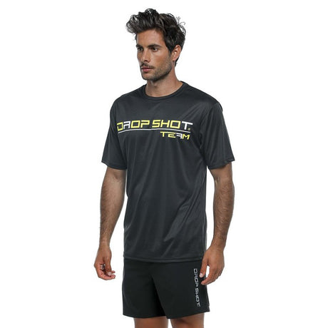 Polera Hombre TEAM DS Negro/Amarillo 2020