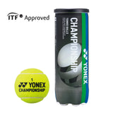 Caja de Pelotas Yonex Championship Black x3
