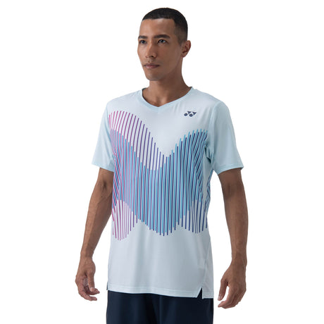 Polera Hombre Crew Neck 10562 Azul Cristal 2024