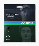 Set cuerda Tenis POLYTOUR FORCE 1.25 BLACK