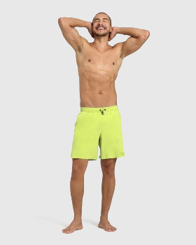 TRAJE DE BAÑO HOMBRE ARENA EVO BEACH BOXER SOLID AM - fondo #E8E8E8