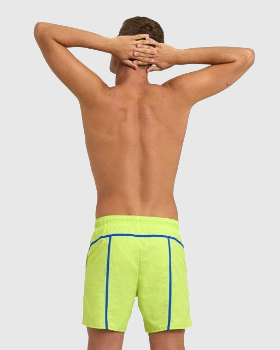 TRAJE DE BAÑO HOMBRE ARENA PRO_FILE BEACH BOXER VERDE - fondo #E8E8E8
