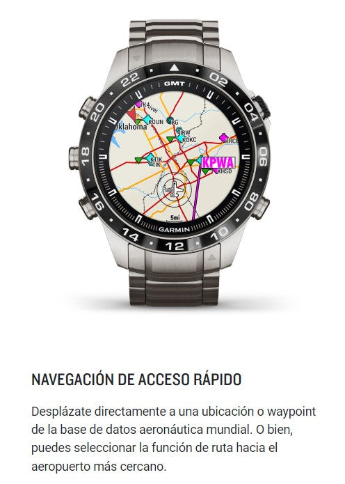 Reloj Inteligente Garmin MARQ Aviator Gen 2