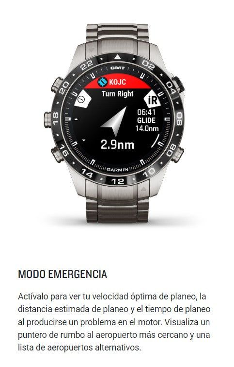 Reloj Inteligente Garmin MARQ Aviator Gen 2