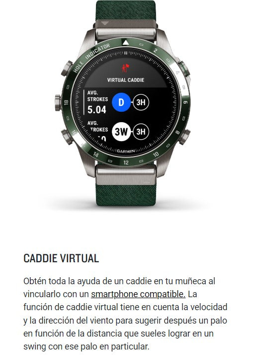 Reloj Inteligente Garmin MARQ Golfer Gen 2