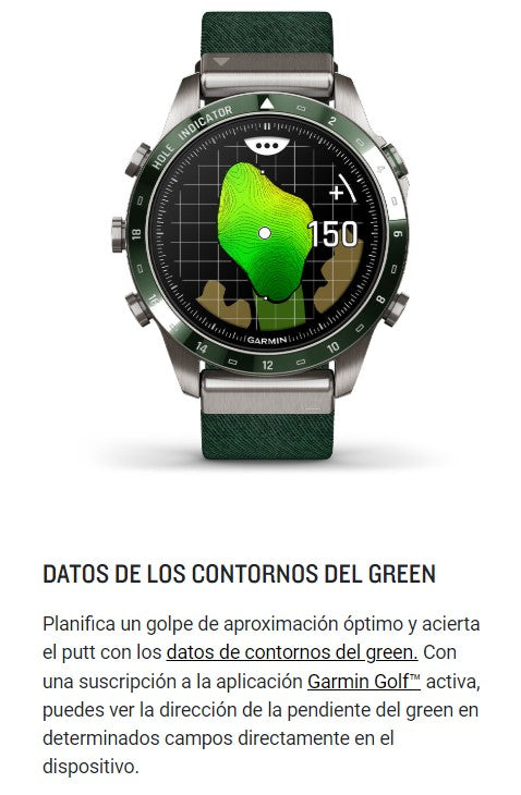 Reloj Inteligente Garmin MARQ Golfer Gen 2