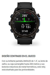 Reloj Inteligente Garmin Descent™ Mk3i 51mm Correa de Titanio