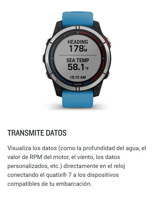 Reloj Inteligente Garmin quatix® 7X – Solar Edition