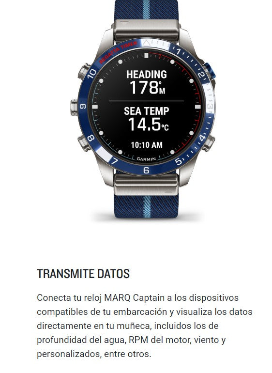 Reloj Inteligente Garmin MARQ Captain Gen 2