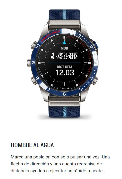 Reloj Inteligente Garmin MARQ Captain Gen 2