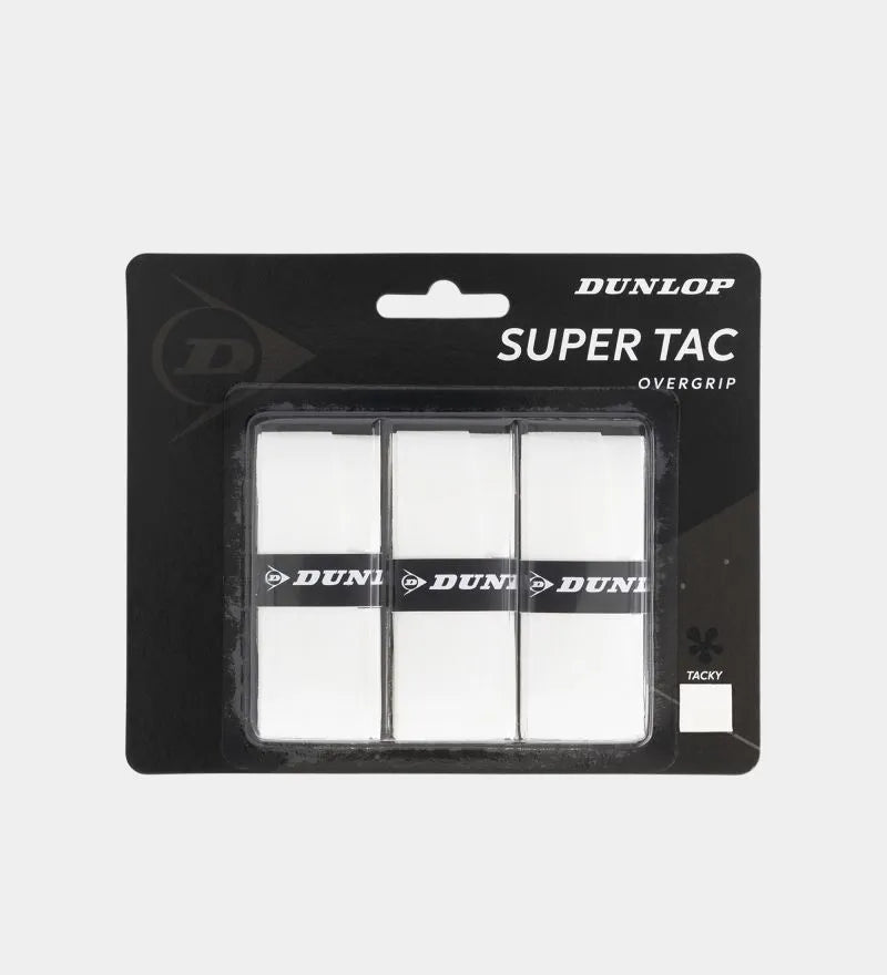 Overgrip Dunlop Super Tac X 3 Blanco