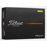 Pelotas de Golf Titleist ProV1 Amarillas 2025 Docena
