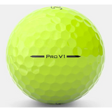 Pelotas de Golf Titleist ProV1 Amarillas 2025 Docena