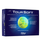 Pelotas de Golf Titleist Tour Soft Docena Amarillas