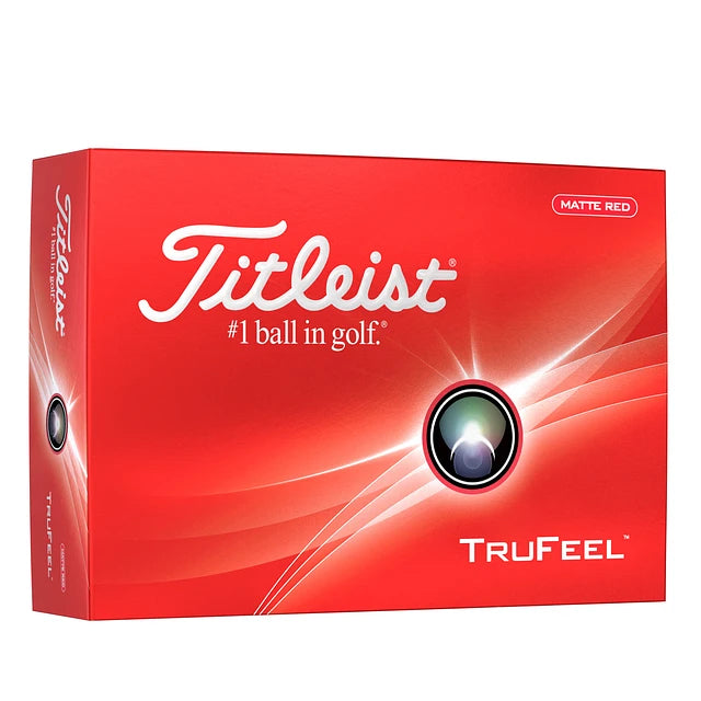 Pelotas de Golf Titleist TruFeel Docena Rojas