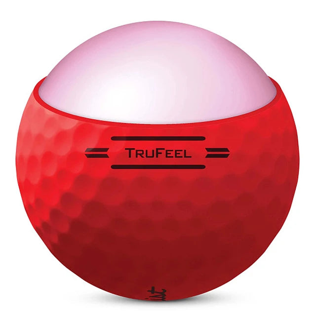 Pelotas de Golf Titleist TruFeel Docena Rojas