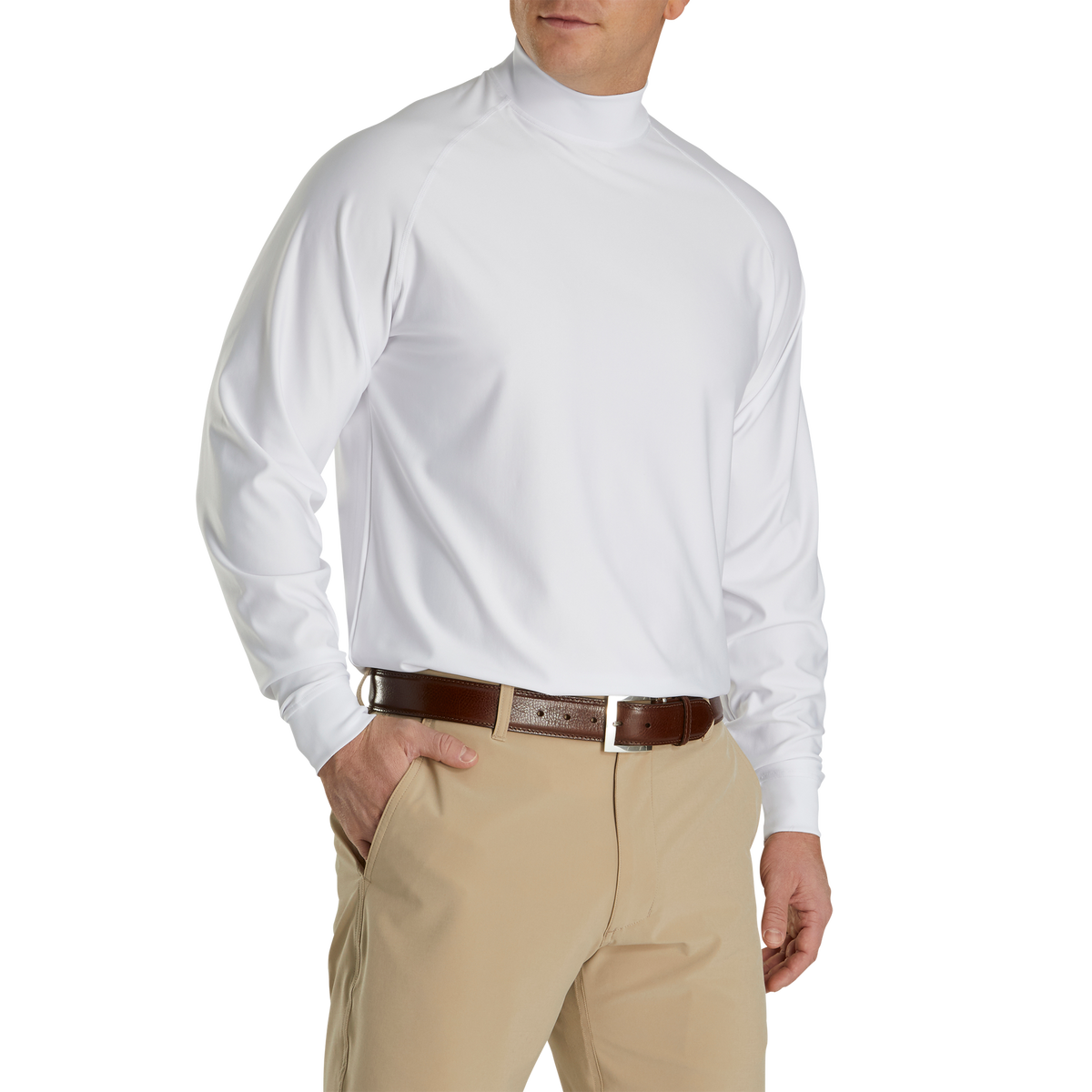 Polera Manga Larga Footjoy Longsleeve Mock