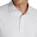 Polera de Golf Footjoy Solid Lisle Blanco