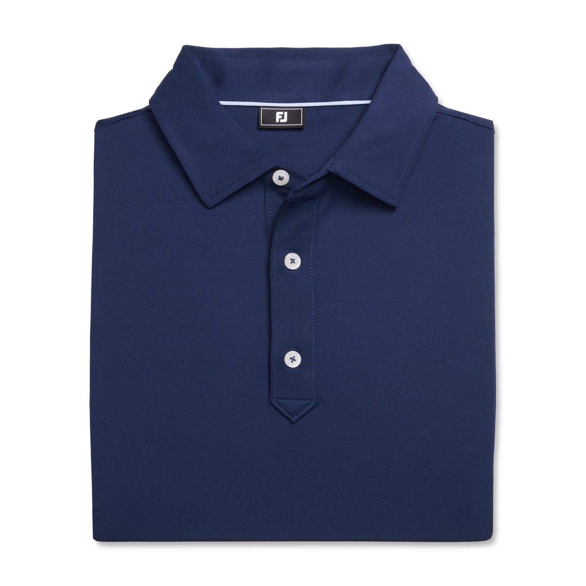 Polera de Golf Footjoy Solid Lisle Azul