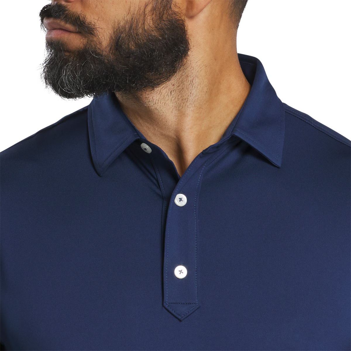 Polera de Golf Footjoy Solid Lisle Azul