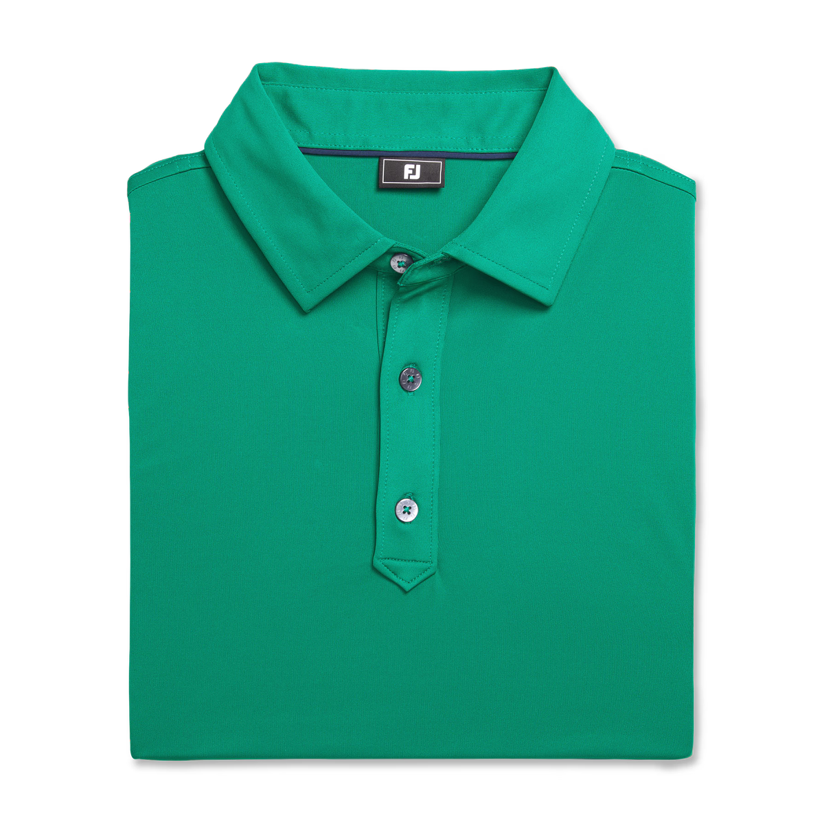 Polera de Golf Footjoy Solid Lisle Verde