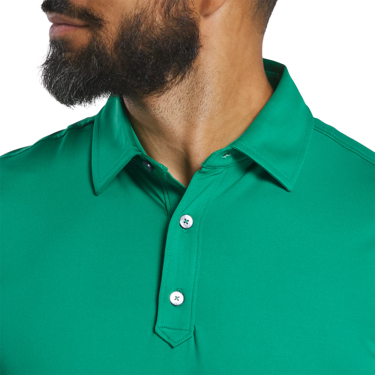 Polera de Golf Footjoy Solid Lisle Verde