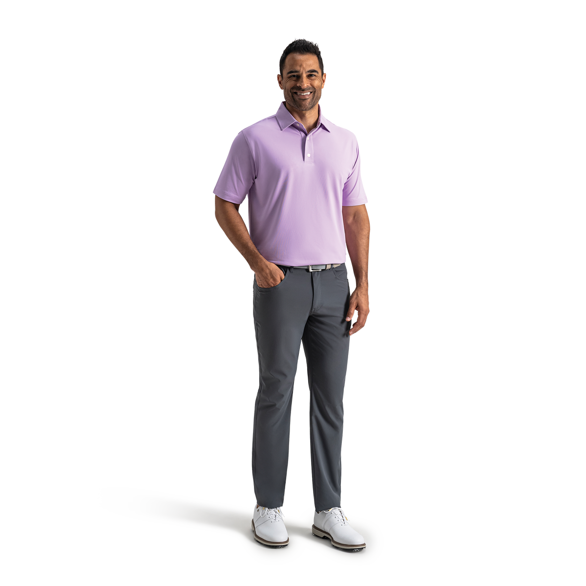 Polera Manga Larga Footjoy LS Sun Protection Lila