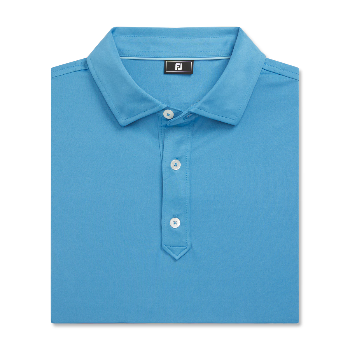 Polera de Golf Footjoy Solid Lisle Celeste