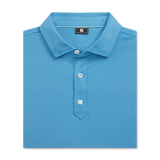 Polera de Golf Footjoy Solid Lisle Celeste