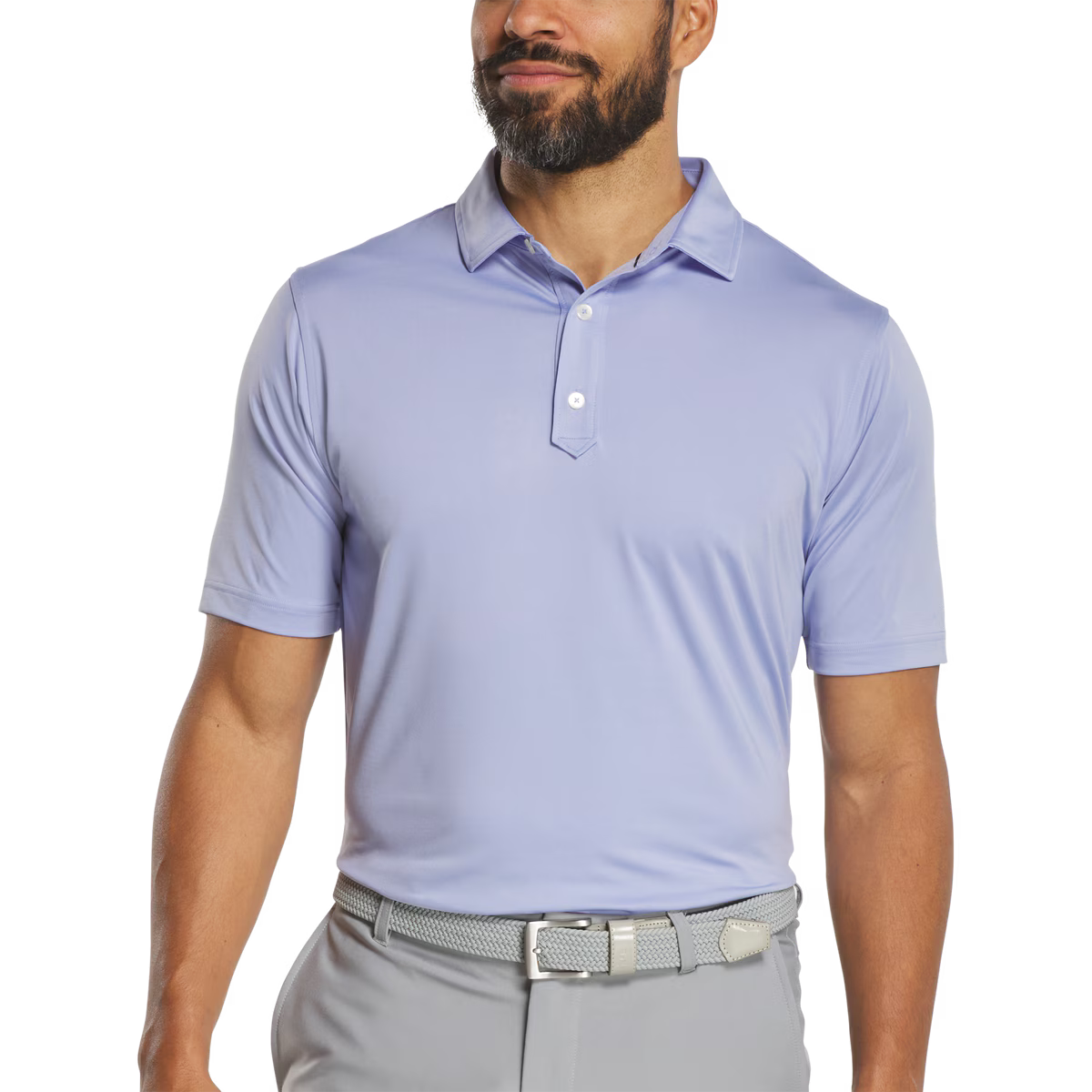 Polera de Golf Footjoy Solid Lisle Lavanda