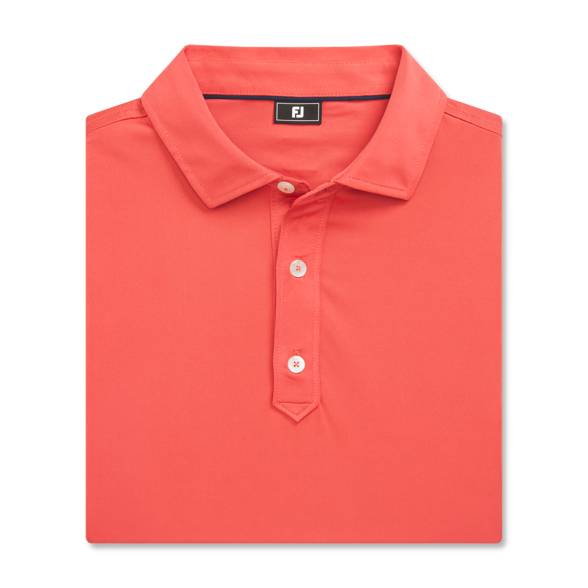 Polera de Golf Footjoy Solid Lisle Rojo