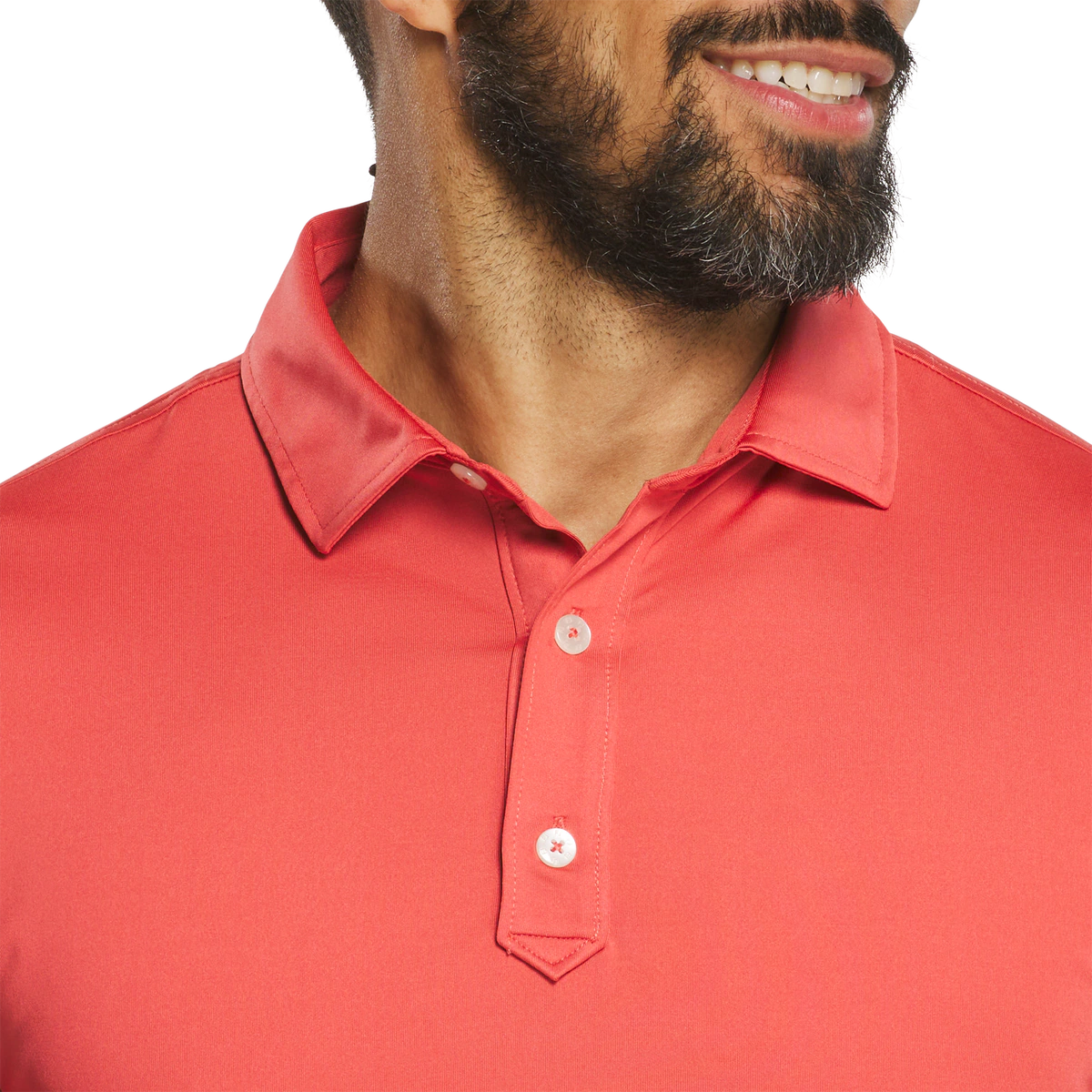 Polera de Golf Footjoy Solid Lisle Rojo