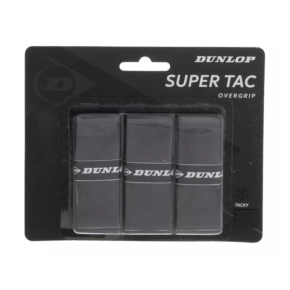 Overgrip Dunlop Super Tac X 3 Negro