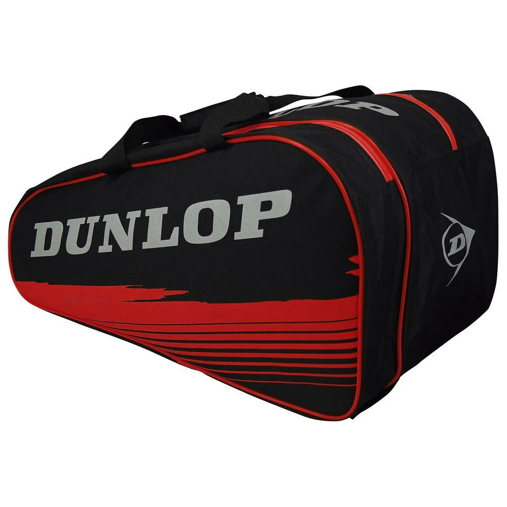 Bolso Dunlop Paletero Club Negro Rojo