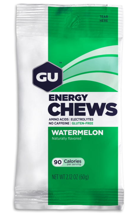 Caja de Gomitas Chews Watermelon Gu Energy - Rideshop