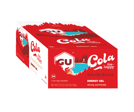 Caja de Geles Cola Me Happy GU Energy - Rideshop