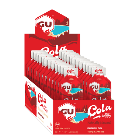Caja de Geles Cola Me Happy GU Energy - Rideshop