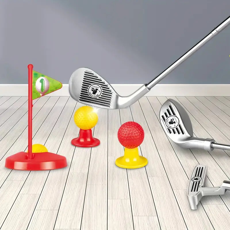 Juego de Palos para Niños Ajustable Edad 3 a 8 Años Back9