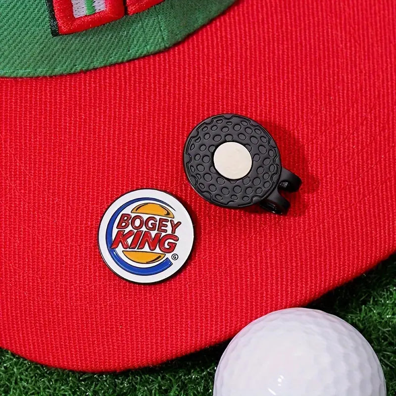 Marcador de Pelota Golf Magnético Bogey King Back9