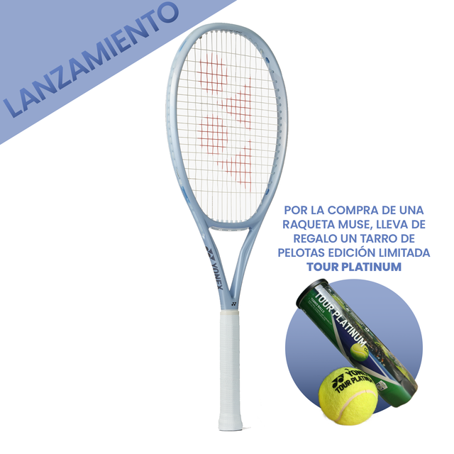 Raqueta Tenis MUSE 100L 280GR PEARL SILVER G2 2026