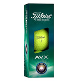 Pelotas de Golf Titleist AVX Docena Amarillas