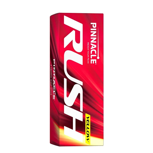 Pelotas de Golf Pinnacle Rush 15 Unidades Amarillas