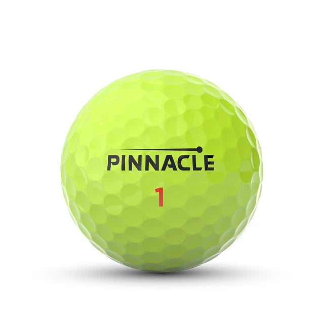 Pelotas de Golf Pinnacle Rush 15 Unidades Amarillas