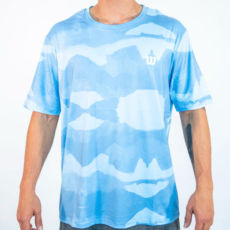 POLERA POL-ELAST CABALLEROS CELESTE