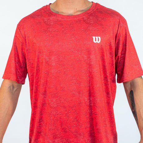 POLERA STRONG FIT CAB ROJO