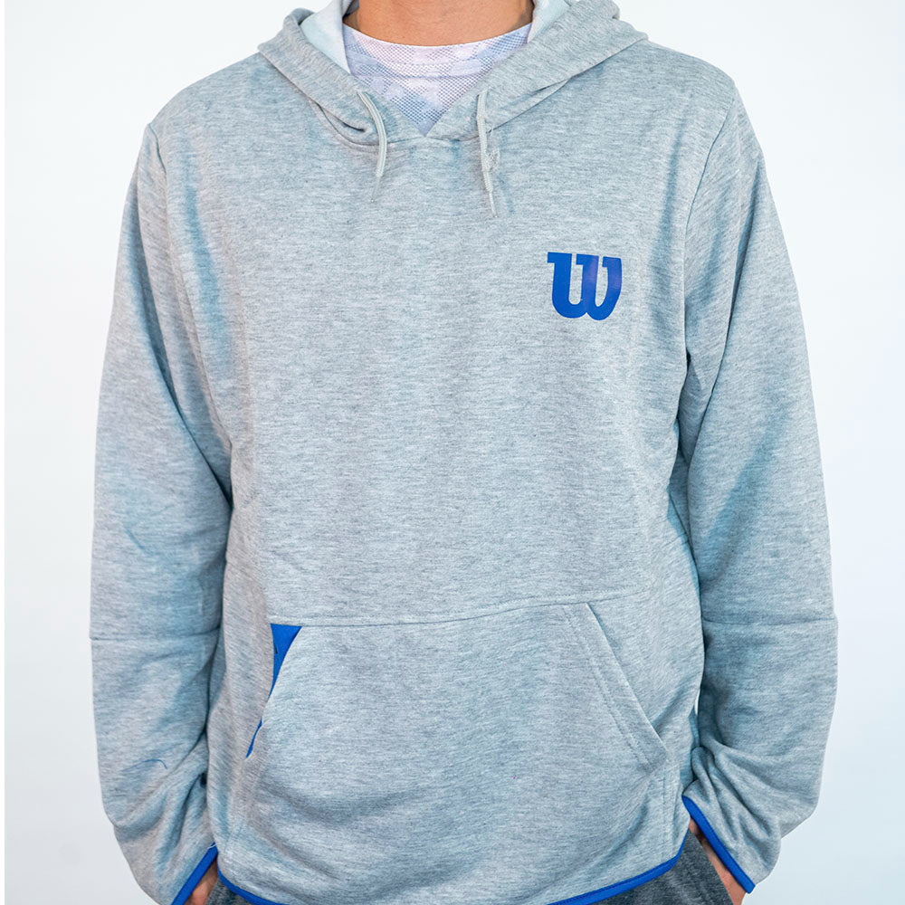 POLERON SUDADERA FRENCH TERRY CABALLERO GRIS