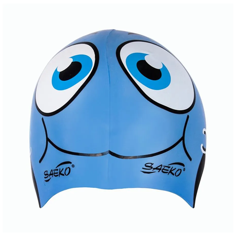 Gorra Natación SILICONA FISH Azul