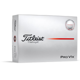 Pelotas de Golf Titleist ProV1x 2026 Docena Performance Align Rojo