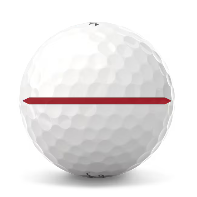 Pelotas de Golf Titleist ProV1x 2026 Docena Performance Align Rojo