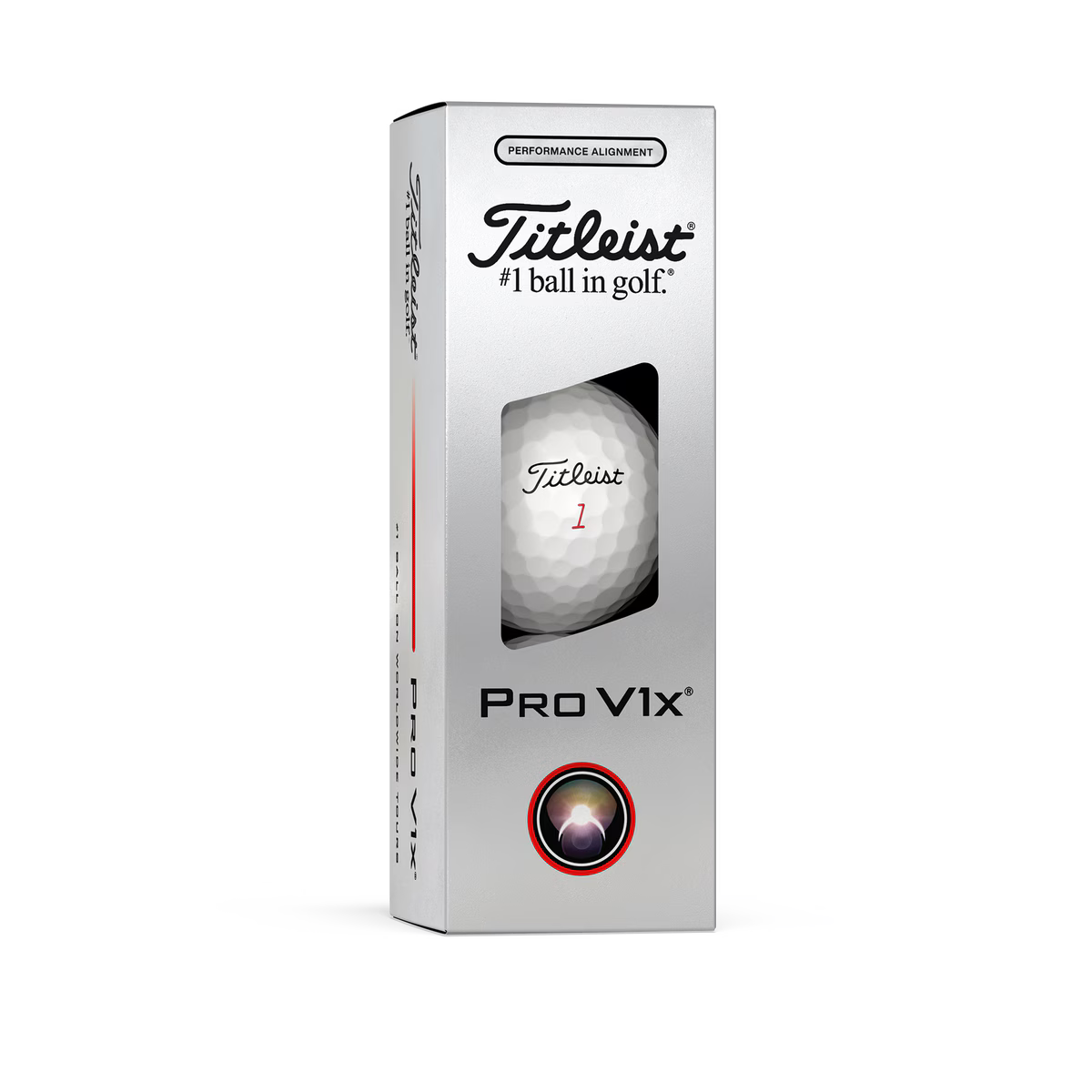 Pelotas de Golf Titleiist Pro V1x AIM Performance Blue Line Docena